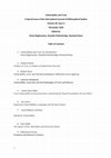 Research paper thumbnail of Vulnerability and Trust A Special Issue of the International Journal of Philosophical Studies