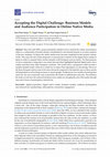 Research paper thumbnail of Accepting the Digital Challenge: Business Models and Audience Participation in Online Native Media