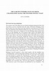 Research paper thumbnail of The Earliest Possible Date of Greek Colonization Along the Western Pontic Coast, in: Ancient Civilisations and the Sea, Acta Musei Varnaensis V (Varna) 123-142