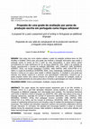 Research paper thumbnail of Proposal for a peer-assessment grid of writing in Portuguese as additional language [Proposta de uma grade de avaliação aluno-aluno da produção escrita em português como língua adicional]