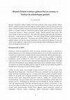 Research paper thumbnail of Mustafa Öztürk'ü istifaya götüren Kur'an yorumu ve Türkiye'de sekülerleşme gerilimi