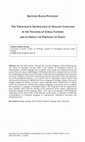 Research paper thumbnail of The Theological Significance of Analogy Language in the Teaching of the Syriac Fathers and its Impact on Theology of Today