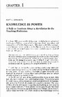 Research paper thumbnail of Knowledge is Power: A Talk to Teachers About a Revolution in the Teaching Profession