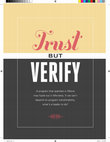 Research paper thumbnail of Trust but verify