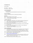 Research paper thumbnail of Curriculum Vitae Grants and Fellowships