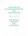 Research paper thumbnail of Carl Moll as Curator and Art Dealer