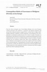 Research paper thumbnail of Cosmopolitan Modes of Governance of Religious Diversity across Europe