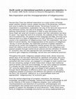 Research paper thumbnail of Neo-imperialism and the (mis)appropriation of indigenousness