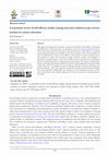 Research paper thumbnail of A systematic review of self-efficacy studies among university students as pre-service teachers in science education