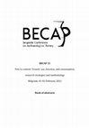 Research paper thumbnail of BECAP 21 Book of abstracts. Pots in context: Vessels' use, function, and consumption, research strategies and methodology