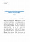 Research paper thumbnail of "O ideário de António Castro Fernandes na consolidação da experiência corporativa portuguesa". Intellèctus, vol. 19, nº 2, 2020, pp. 309-333.