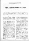 Research paper thumbnail of Sobre els balanços bibliogràfics. Lectures d'historiografia catalana, II