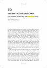 Research paper thumbnail of PREPRINT: The spectacle of dissection. Early modern theatricality and anatomy. In Anne Goldger, Inger Leemans, Early modern knowledge societies and affective economies. London/New York: Routledge, 2020, pp. 251-275.