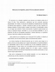 Research paper thumbnail of Must-carry en la Argentina, ¿Hacia el fin de su aplicación selectiva?