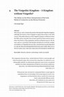 Research paper thumbnail of The Visigothic Kingdom -A Kingdom without Visigoths? In: S. Panzram - P. Pachá (eds.), The Visigothic Kingdom: The Negotiation of Power in Post-Roman Iberia (Amsterdam 2020), pp. 173-193.