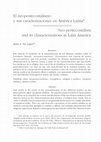 Research paper thumbnail of El neopentecostalismo y sus caracterizaciones en América Latina