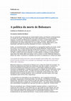 Research paper thumbnail of Política da morte de Bolsonaro