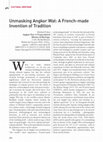 Research paper thumbnail of Review on "Angkor Wat. A Transcultural History of Heritage" by Prof. Gauvin Bailey (Kunstchronik 12.2020)