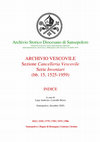 Research paper thumbnail of Indice della serie "Inventari" (1525-1959)