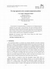 Research paper thumbnail of Two stage approach to solve extended transportation problem