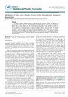 Research paper thumbnail of Modeling of Data from Climate Science Using Introductory Statistics