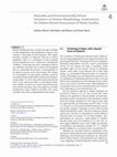 Research paper thumbnail of Naturally and Environmentally Driven Variations in Diatom Morphology: Implications for Diatom-Based Assessment of Water Quality