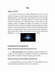 Research paper thumbnail of 5G ¿Que es el 5G? Evolución de la tecnología 5G