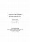 Research paper thumbnail of Dialectics of Difference: Tensions between Hegel and Deleuze