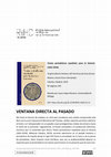 Research paper thumbnail of VENTANA DIRECTA AL PASADO