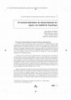 Research paper thumbnail of El sistema hidráulico de abastecimiento de aguas a la ciudad de Segóbriga, en En ningún lugar… Caraca y la romanización de la Hispania interior -E. Gamo, J. Fernández y D. Álvarez Eds.-