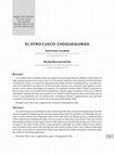 Research paper thumbnail of EL OTRO CUSCO: CHOQUEQUIRAO