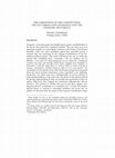 Research paper thumbnail of THE CORRUPTION OF THE CONSTITUTION: THE LEX GABINIA AND LEX MANILIA AND THE CHANGING RES PUBLICA