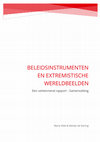 Research paper thumbnail of Beleidsinstrumenten en extremistische wereldbeelden - Een verkennend rapport