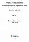 Research paper thumbnail of Habilitation à diriger des recherches, 2019, vol. 3, Dossier de publications