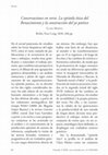 Research paper thumbnail of Clara Marías, Conversaciones en verso. La epístola ética del Renacimiento y la construcción del yo poético, reseña de Pedro Ruiz Pérez