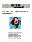 Research paper thumbnail of Earthworkers | Stephanie Heit & Mita Mahato