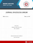 Research paper thumbnail of Bahan Ajar#6_JURNAL KHUSUS & UMUM