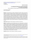 Research paper thumbnail of La reconfiguración familiar de los migrantes deportados en la frontera norte de México