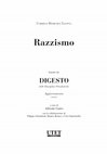 Research paper thumbnail of Razzismo - Digesto penale