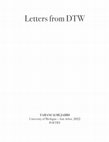 Research paper thumbnail of Letters from DTW