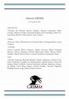 Research paper thumbnail of Adesioni al Gruppo di Ricerca GRIMM Gennaio 2021