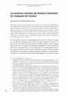 Research paper thumbnail of "Les poèmes-scholies de Nicétas Chôniatès : les masques de l'auteur" - Byzantinoslavica 78 (2020), p. 262-290