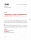 Research paper thumbnail of Contesting the authority of Armenian Administration at the Height of Tanzimat: A Case of Incest, Adultery and Abortion 1 Tanzimat dönemi Ermeni İdaresinin Hukuki Salâhiyetleri ve Sınırları