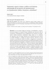 Research paper thumbnail of Suspensión: espacio, tiempo y política en la historia interminable de un proyecto de infraestructura en el piedemonte Andino-Amazónico colombiano