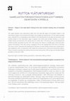 Research paper thumbnail of * Plague in the high fjelds? Dating of the Sámi reindeer herding sites at Enontekiö Yliperä (in Finnish: Ruttoa ylätunturissa? Saamelaisten poronhoitokohteiden ajoittuminen Enontekiön Yliperällä) (2020)