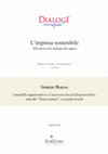 Research paper thumbnail of [ITALY] I modelli organizzativi e "Corporate Social Responsibility":
enti del “Terzo settore” e "società benefit" [Giorgio Marasà]