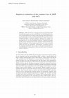 Research paper thumbnail of Empirical evaluation of the conjunct use of MOF and OCL