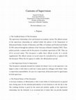 Research paper thumbnail of Customs of Graduate Supervision