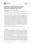 Research paper thumbnail of The Impact of COVID-19 Pandemic on Italian Nature-Based Programs in the Educational, Therapeutic, Training and Leisure Areas