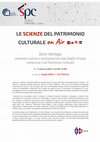 Research paper thumbnail of Programma webseminar SONIC HERITAGE: Interazioni sonore e multisensoriali nella Realtà Virtuale Immersiva e nel Patrimonio culturale. 3-4 marzo 2021, a cura di Angela Bellia ed Eva Pietroni. Istituto di Scienze del Patrimonio Culturale (ISPC) del Consiglio Nazionale delle Ricerche